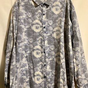 Men’s Verdo Elegant Floral Patterned Dress Shirt